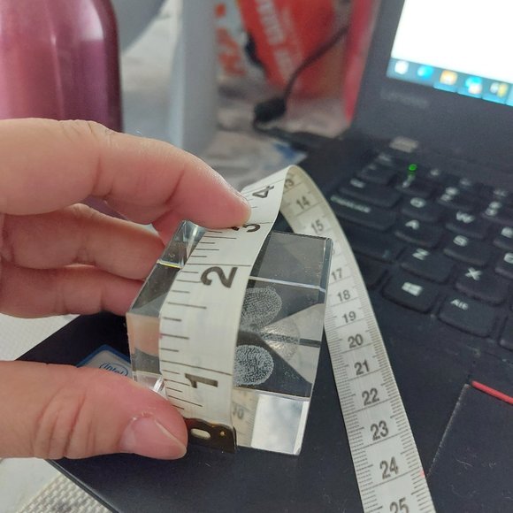 Crystal Bunny Rabbit Decor or Paperweight - Picture 3 of 8